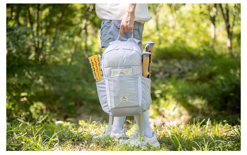 Naturehike ultralight sbalitelný batoh 22l 170g - fialový